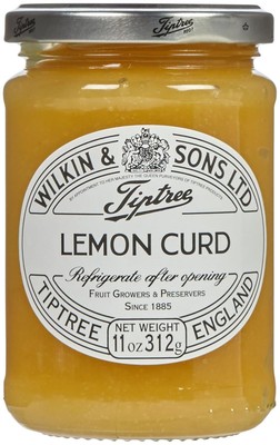 Tiptree Lemon Curd, 11 Ounce Jar (312g)