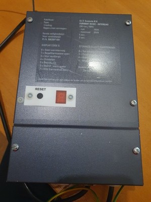 S.I.T. Controls B. V. Furmimat 451DC Intergas GASFEUERUNGSAUTOMAT STEUERUNG