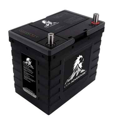 Lion Energy Adventure BT Lithium-Ion 12V Battery, 100Ah LiFePO4 w/ Bluetooth