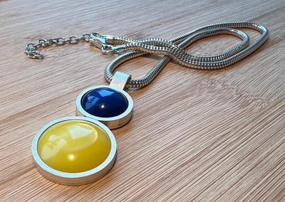 topmk-schmuck Collier, 925 SILBER, Art Decó Style, UNIKAT! MASSIV SILBER 30 Gr.!