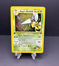 Wizards of the Coast Koga's Beedrill 9/132 Gym Challenge 1st Holo ENG 2000 on eBay