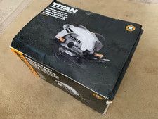 Titan Circular Saw Electric TTB911CSW Heavy Duty Trigger Switch Compact 1500W