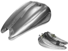 Bikers Choice 2in. Stretched Steel Gas Tank - 4 Gal. Motorcycle Street 482939