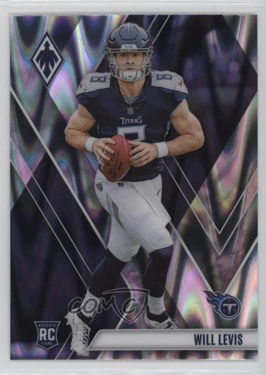 2023 Panini Phoenix Rookies Silver Seismic Will Levis #118 0c6