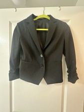 Express Women's Black Blazer Size 2 3/4 Sleeves. Run Small