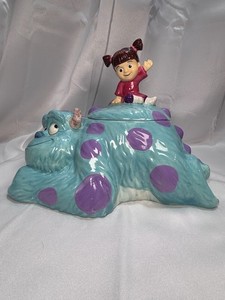 Westland -Sulley & Boo Cookie Jar 23608 Disney Giftware RARE Pixar Monsters Inc