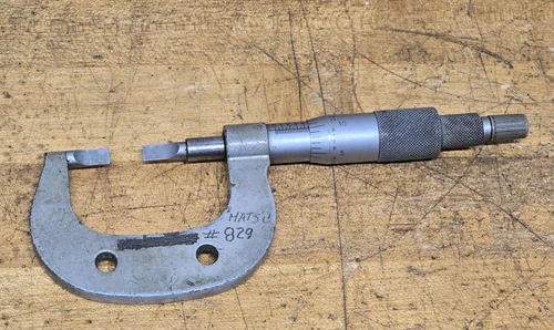 MITUTOYO 0-1” BLADE MICROMETER 0.0001" machinist inspection
