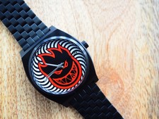 Orologio Nixon Time Teller Spitfire Fireball Bighead nuovo senza etichette