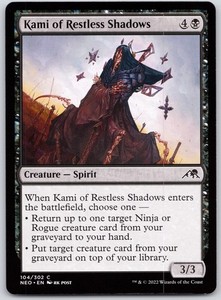 Kami of Restless Shadows - Kamigawa: Neon Dynasty