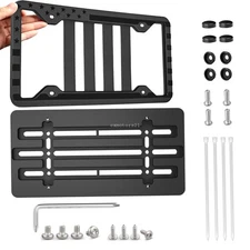 License Plate Tag Holder Frame Bracket for Toyota Honda Ford Front Rear Mount