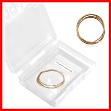 14K Gold Solder Wire for Jewelry Making, 6.3 Inch Long Easy Solder Gold Welding