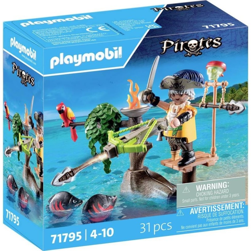 PLAYMOBIL - Pirates 71795 Pirata con Balestra