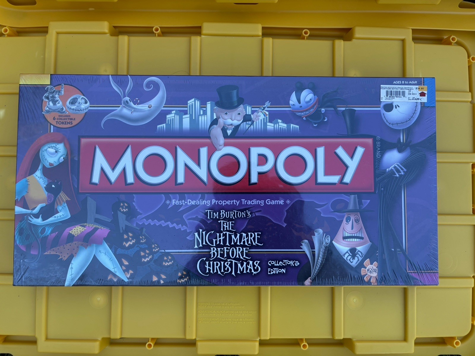 NUEVO PRECINTADO Monopoly Pesadilla Antes de Navidad Edición Coleccionista Juego de Mesa