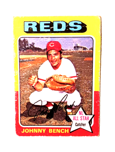 Gant Mitaine Vintage Rawlings Cincinnati Reds - Johnny Bench HOF - Attrapeurs RL 10
