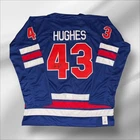 QUINN HUGHES SIGNED / AUTOGRAPHED TEAM USA 2026 OLYMPICS JERSEY WILD + COA!!