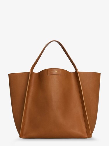 CELINE Cube Medium $4350 Soft Tan Tote Bag New & Authentic