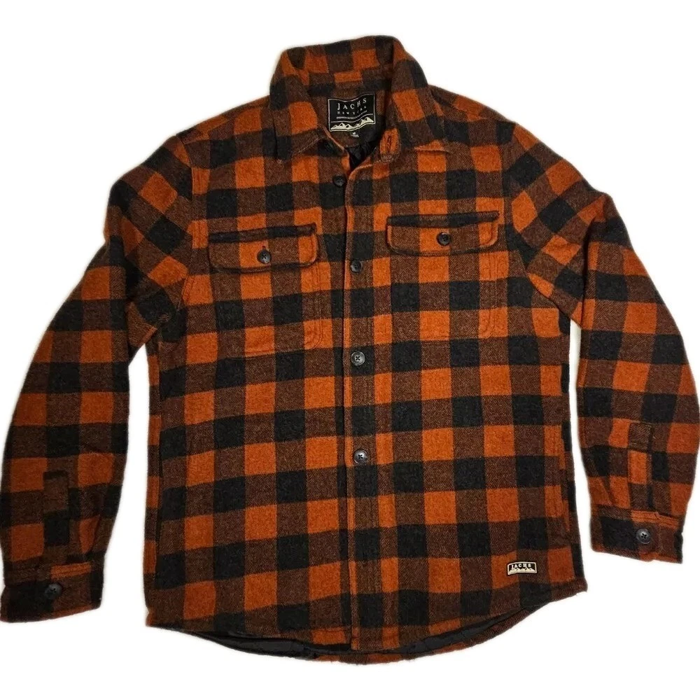 JACHS NEW YORK Premium Outdoor Purveyors Quitted Lumberjack Flannel Mens Size M