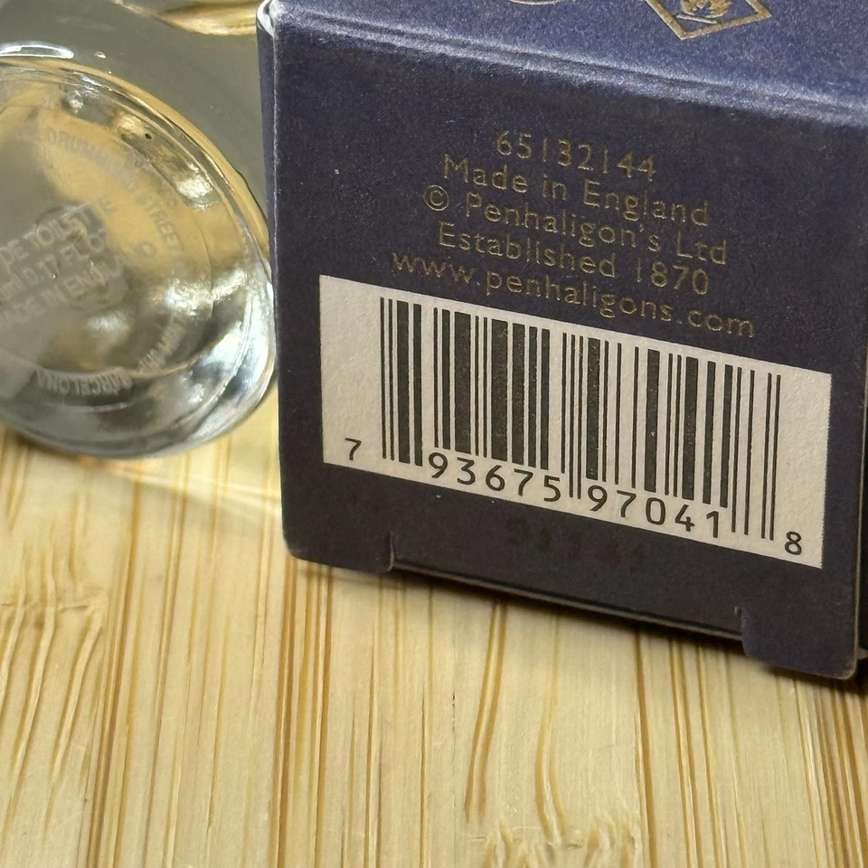 Penhaligon's Blenheim Bouquet Eau de Toilette mini fragancia de viaje, 5 ml, ¡nuevo! Foto 4 de 4