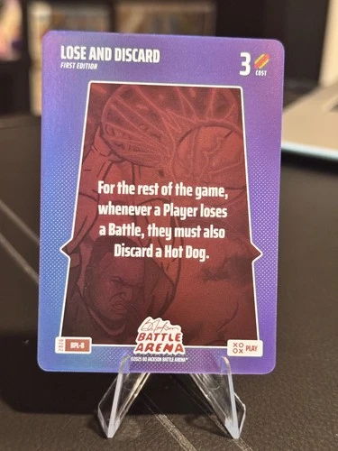 2026 Bo Jackson Battle Arena SSP Foil Bonus Play 8 Lose And Discard BPL-8