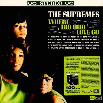 The Supremes - Where Did Our Love Go (Vinyl LP - 1964 - UK - Reissue)