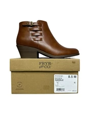 Frye And Co Women's Boden Saddle Ankle Boots Size 8.5 M New
