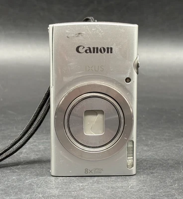 Canon Ixus 175 Digitalkamera Silber 20MP 8x Zoom Kompakt Vintage - Bild 1 von 4