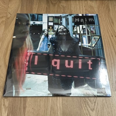 洋楽 HAIM I quit Black Vinyl HAIM I Quit Double Sea Glass Blood Records Black Pink