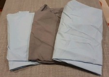 Pack n Play Mat Covers Blue Gray, Set Of 3