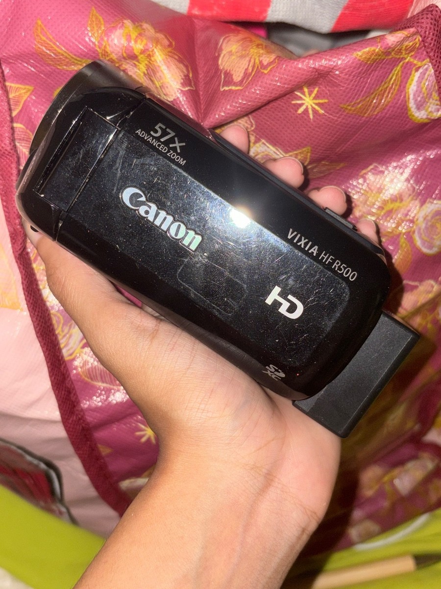 Canon HF R500 Camcorder Black