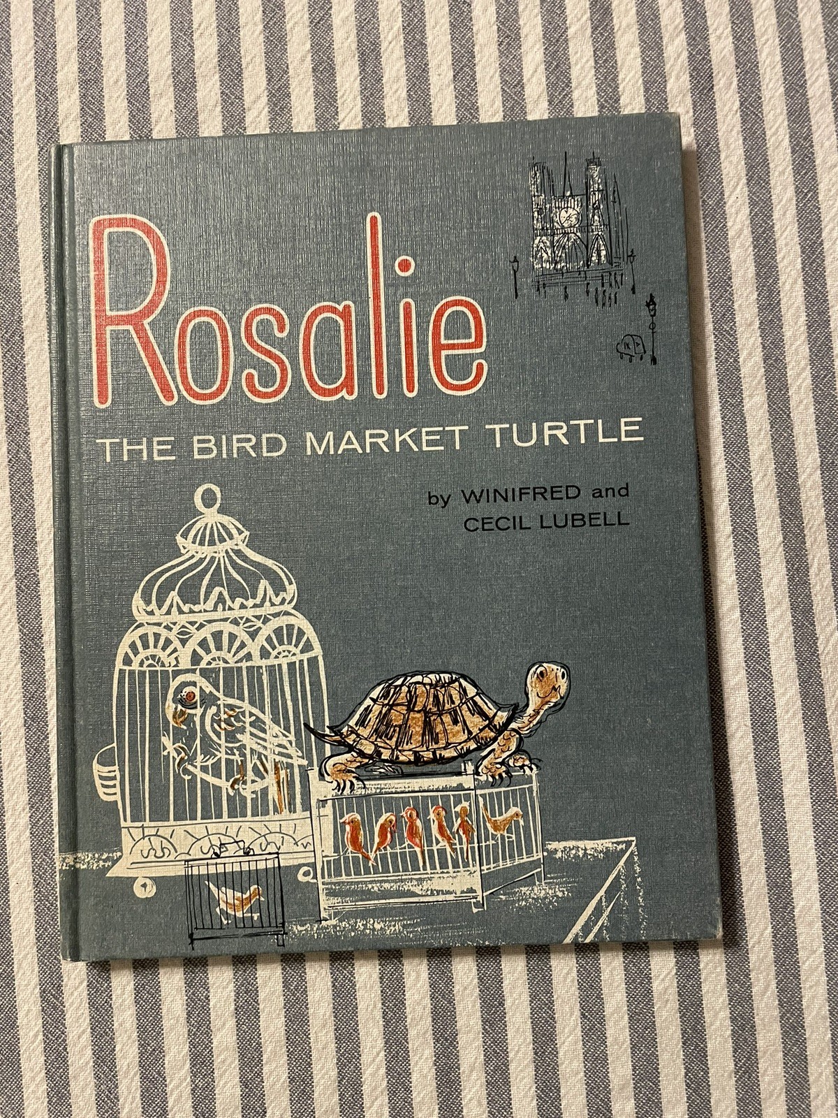 Rosalie The Bird Market Turtle, Winifred Lubell, Vintage 1962 Children’s Weekly