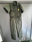 California Department of Corrections Green  Jumpsuit Dickies Sz 44 L Retired — photo 1