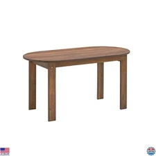 Linon Acorn Coffee Table - 18.11"D x 35.24"W x 18.11"H - Ideal for Living Space!