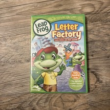 LeapFrog Letter Factory Learn Letters And Their Sounds DVD 2003 ABCs Phonics New