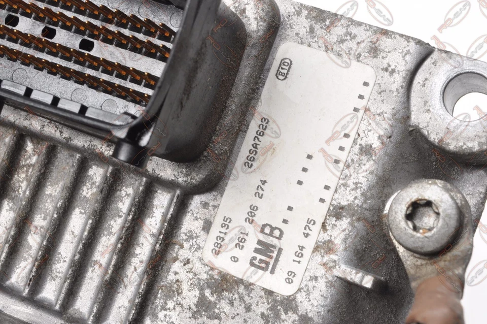 OPEL CORSA C 1.2 16V 75PS Centralina Motore 09164475 - Immagine 2 di 4