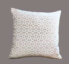 Image of Handmade cushion covers, Textured Pattern,  18 inch square zip closure
