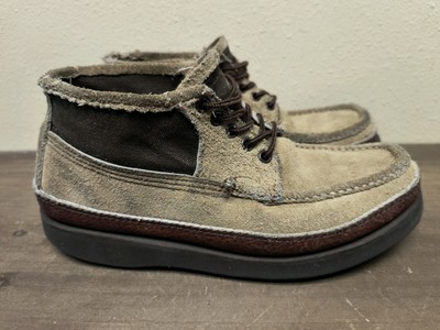 Russell Moccasin Short PH Safari Boots Tan Suede Leather