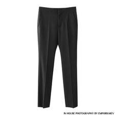 Valentino Men's Black Pleated Dress Pants IT 44 US 28 NWT Made in Italy 0101