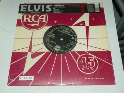 Elvis Presley- SURRENDER- 10'' Single No 13788 -SEALED- Rare