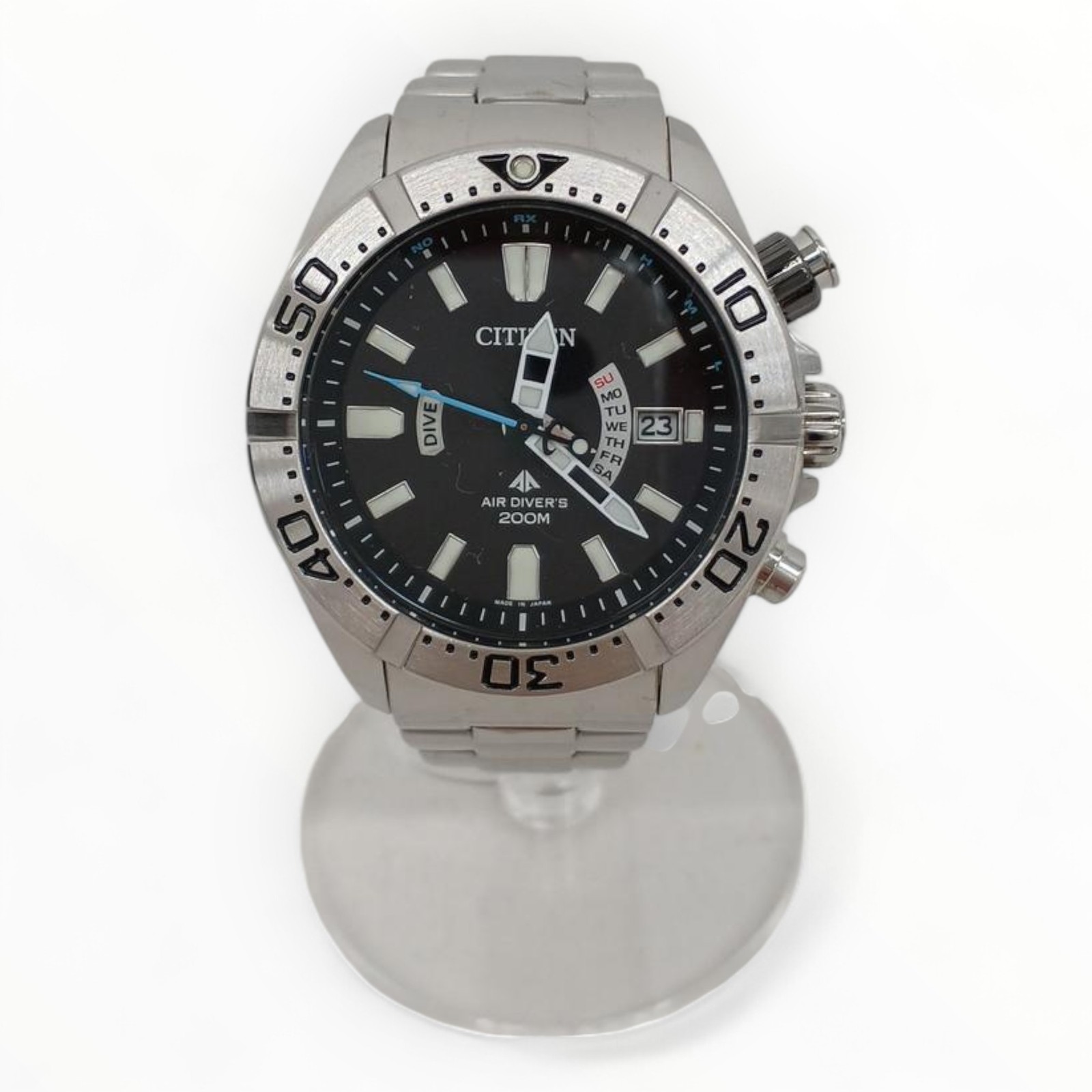 CITIZEN H112-T016651 Authentic Men's Wristwatch Model 9673