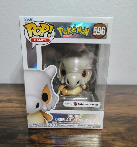 Funko POP! Cubone Pearlescent Pokemon Center Exclusive #596