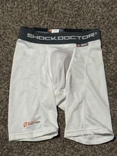 New Shock Doctor Youth Large YL Core Compression Short w/Bio-Flex Cup