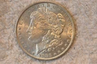 1883-O BU MORGAN DOLLAR
