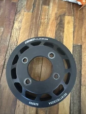 ECS - Aluminum Water Pump Pulley - Black - 001977ECS03A