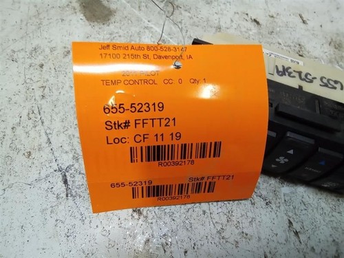 Temperature Control EX Automatic Front AWD Fits 09-11 PILOT 392178 | eBay