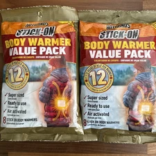 Hothands BODY WARMER Value Pack 20 ct. Stick On 12 Hours Heat Max Exp 11/27