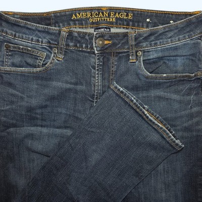 American Eagle Original Boot Extreme Flex Dark Wash Jeans 34x32 (Inseam 30.5'')
