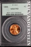 1985 Lincoln Memorial Cent- PCGS MS-67 Red- Luster #SLM434