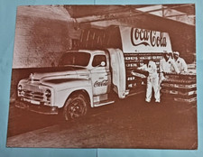 1950s Coca Cola Bottling Co 1950 IH INTERNATIONAL Delivery TRUCK Photo 11 X 14