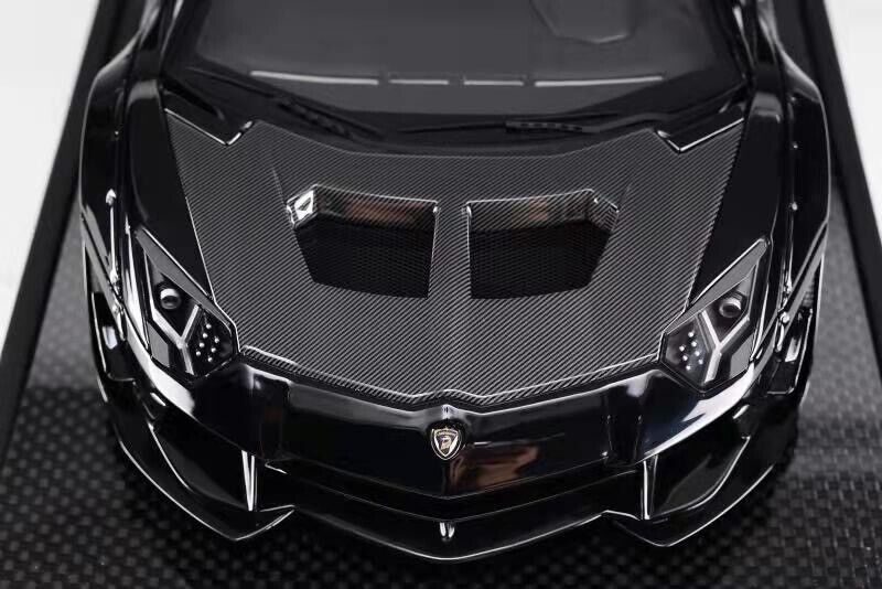 1/18 Lamborghini Aventador  Liberty Walk LB Performance Gloss Black -  BÁC SĨ HIẾU