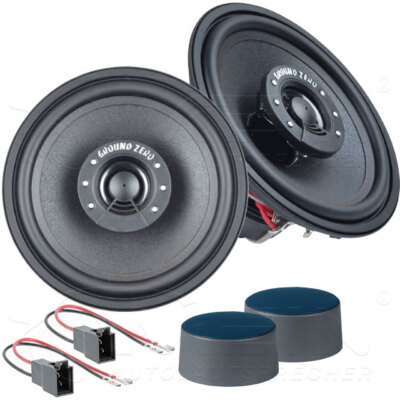 GROUND ZERO LAUTSPRECHER für RENAULT TWINGO I / 1 Facelift 1998-2008 Heck #BERR